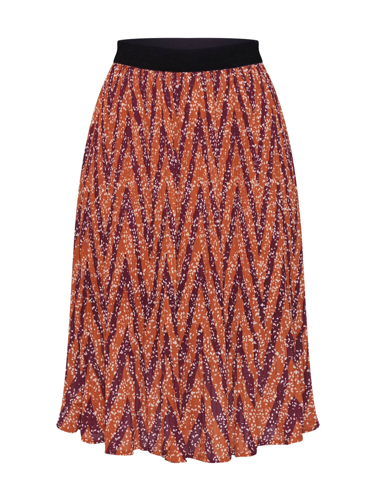 Desires Fustă 'Dagny 2' portocaliu închis / roșu vin / negru