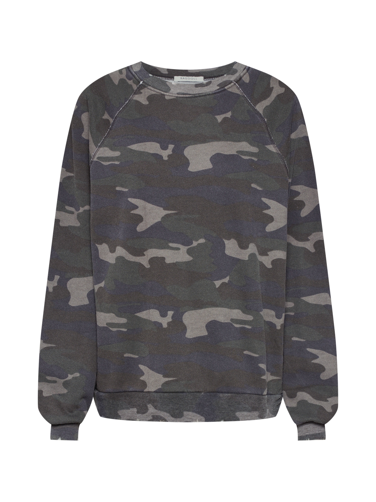 Ragdoll LA Bluză de molton 'Oversized Sweatshirt' kaki