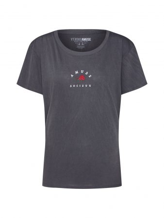 Amuse Society Tricou 'LA Rosa'  gri