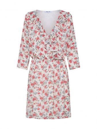 ABOUT YOU Rochie 'Fenna'  verde / roz / alb