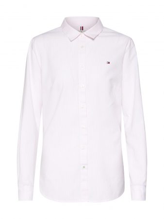 TOMMY HILFIGER Bluză  roz / alb