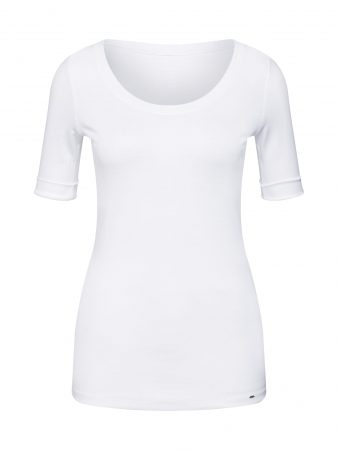 Marc Cain Tricou 'T-Shirt'  alb
