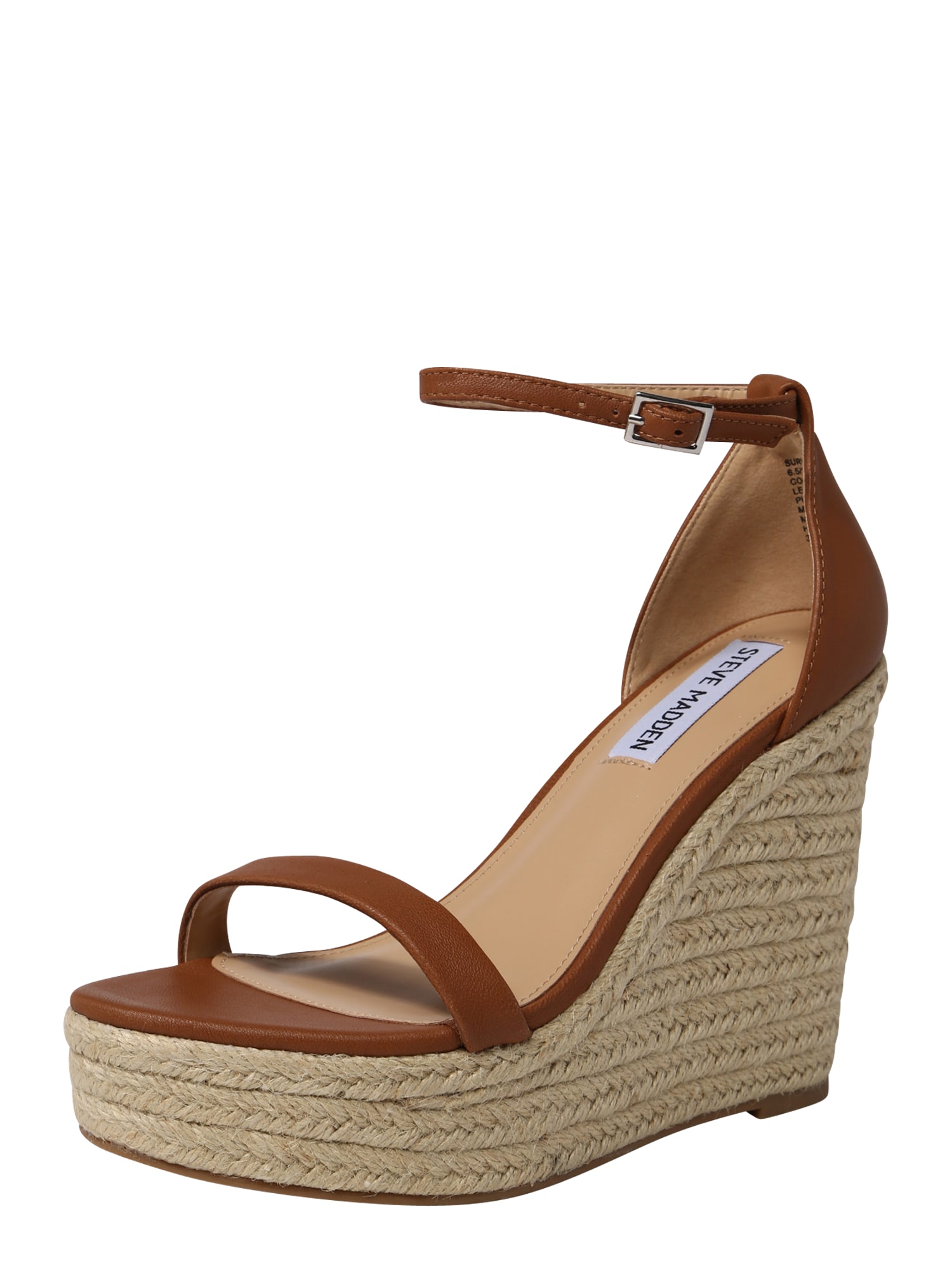 STEVE MADDEN Sandale cu beretă 'Survive'  coniac