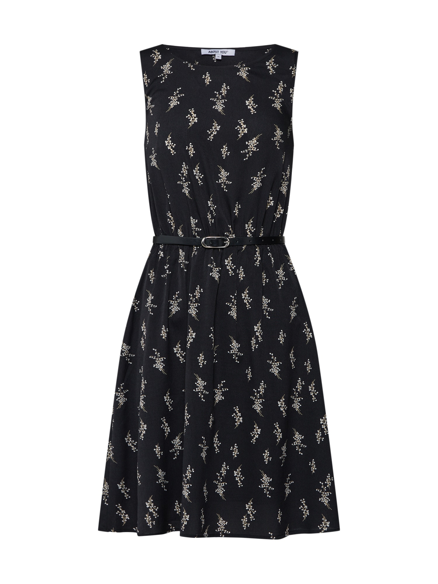 ABOUT YOU Rochie 'Sina'  crem / negru