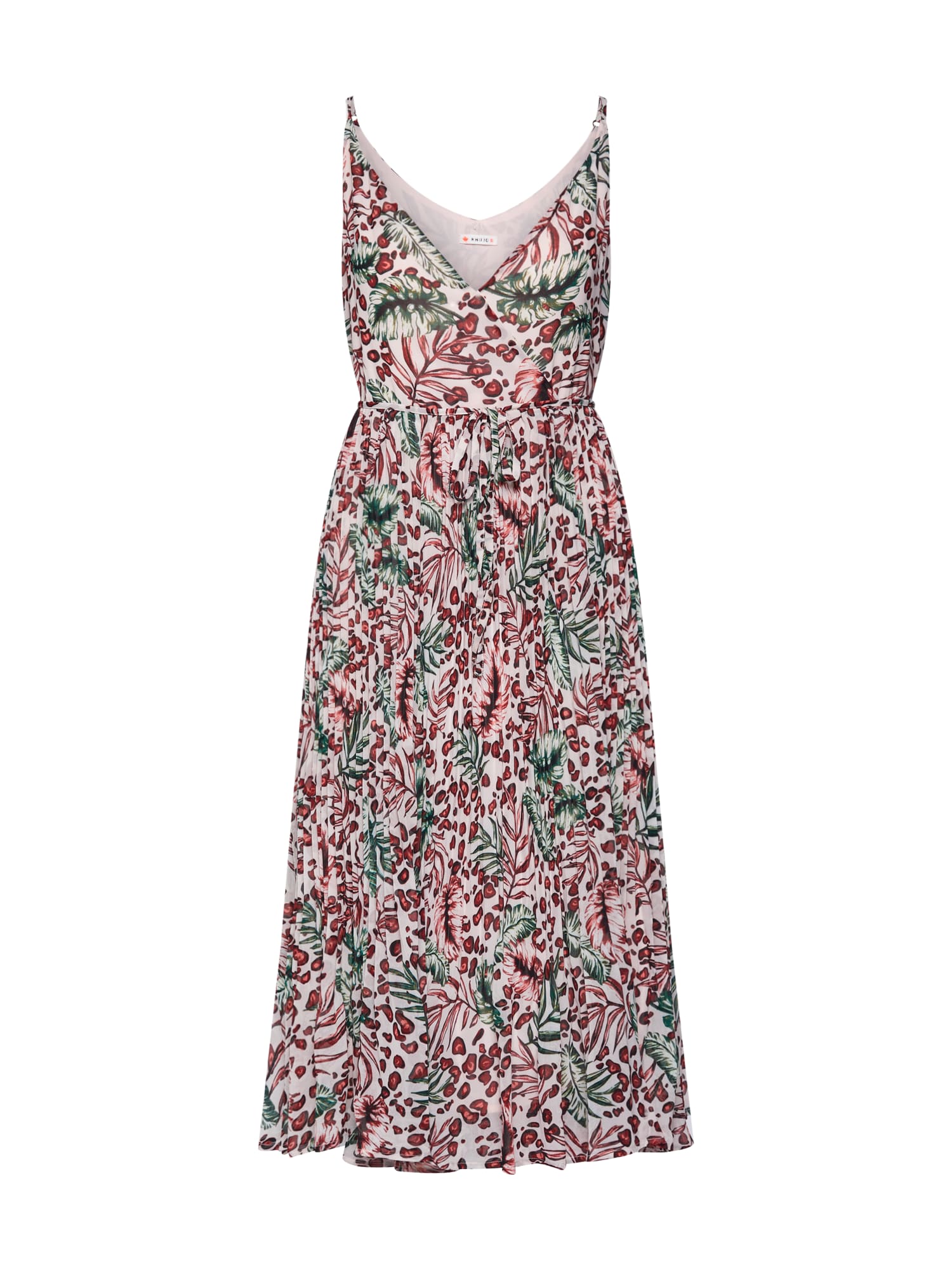 Khujo Rochie de vară 'ROSE' verde / roz / roșu