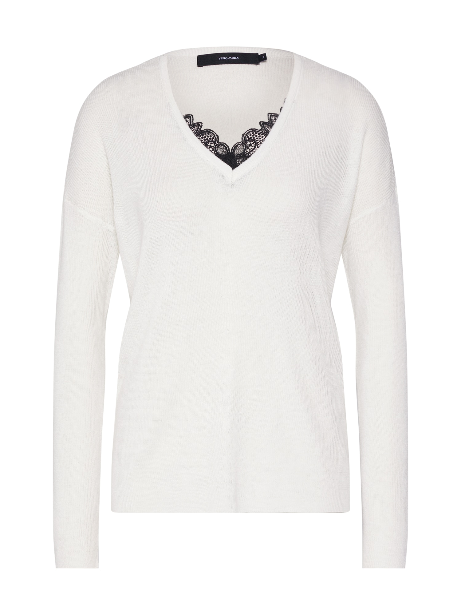 VERO MODA Pulover alb