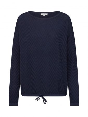 TOM TAILOR Pulover  albastru închis