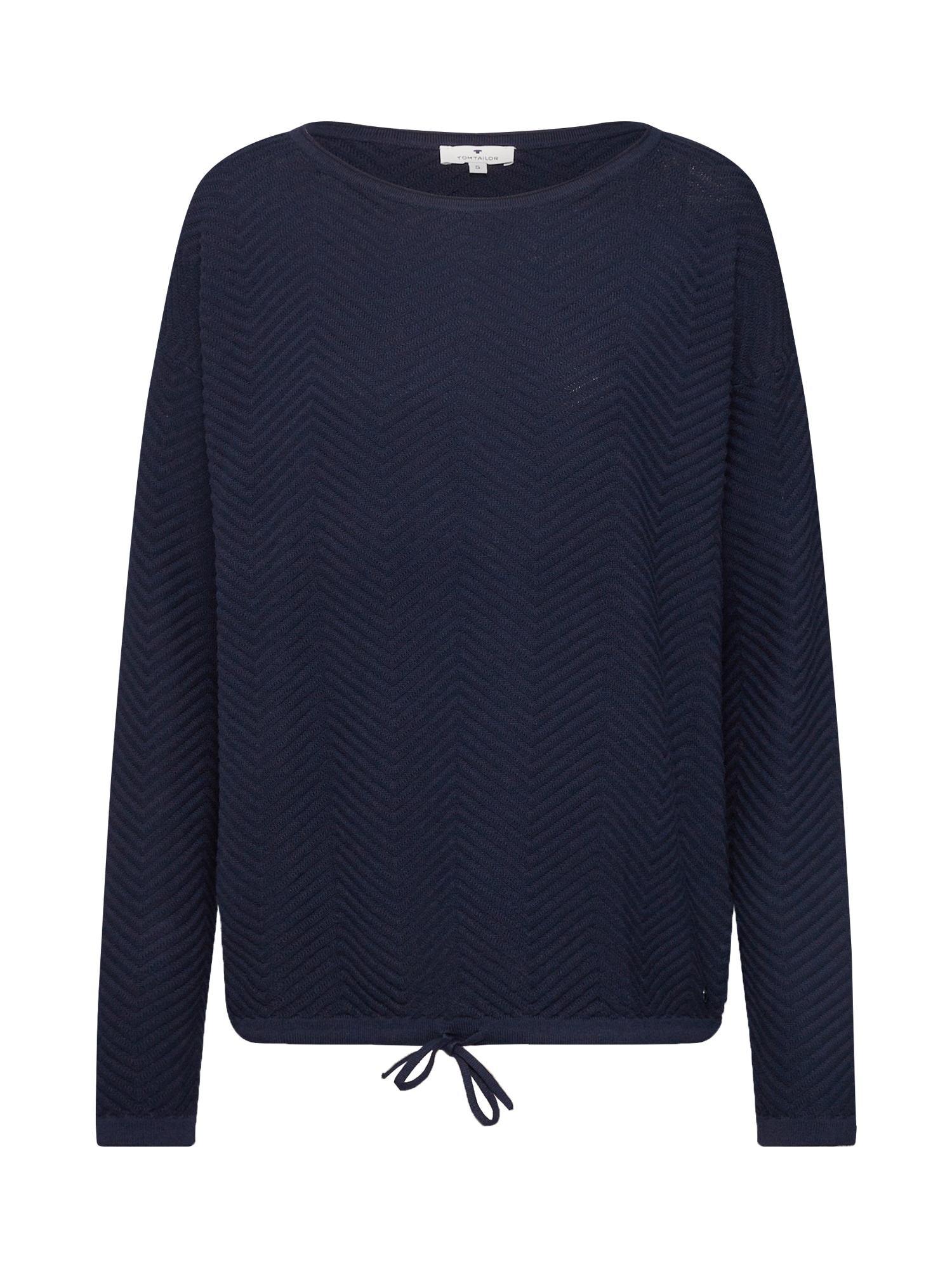 TOM TAILOR Pulover  albastru închis