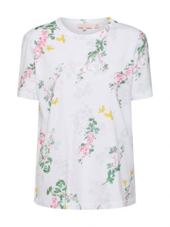 Ted Baker Tricou 'Malvani'  verde / roz / alb