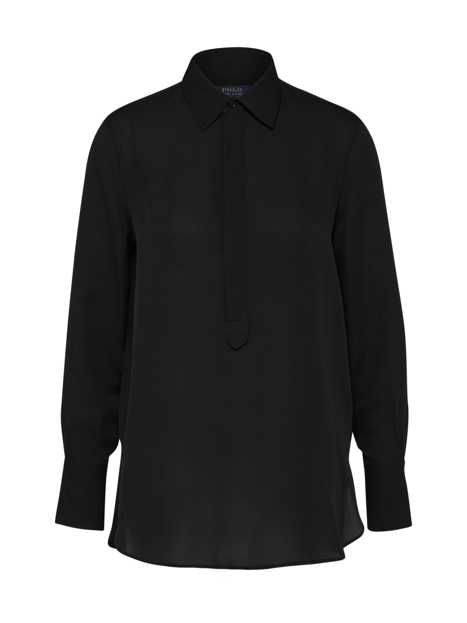 POLO RALPH LAUREN Bluză 'LONG SLEEVE-SHIRT'  negru