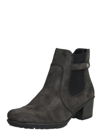 RIEKER Botine  gri metalic