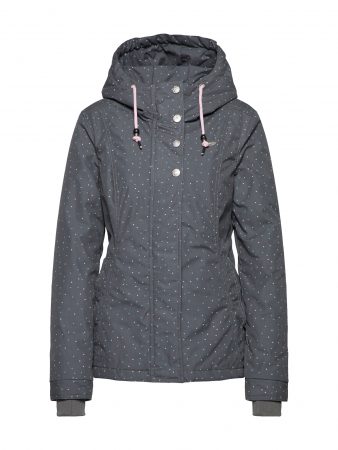 Ragwear Geacă de primăvară-toamnă 'LYNX DOTS'  gri închis