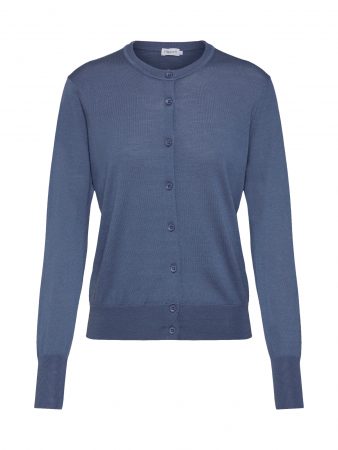 Filippa K Geacă tricotată 'Merino Short Cardigan'  albastru