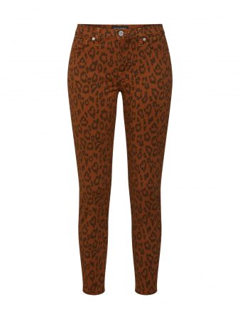 Banana Republic Jeans 'MR LEOPARD'  maro ruginiu / negru