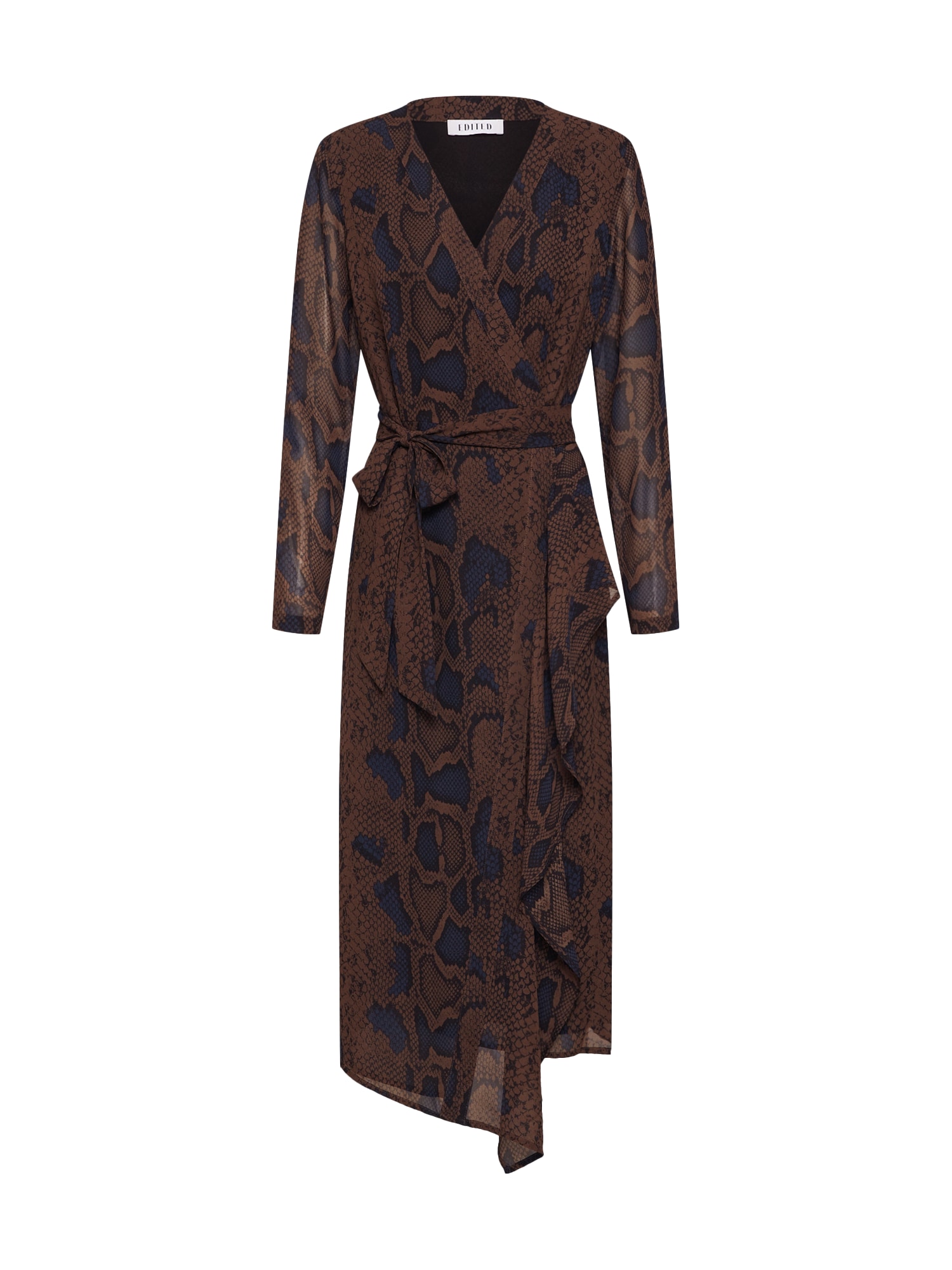 EDITED Rochie 'Baucis'  maro / culori mixte