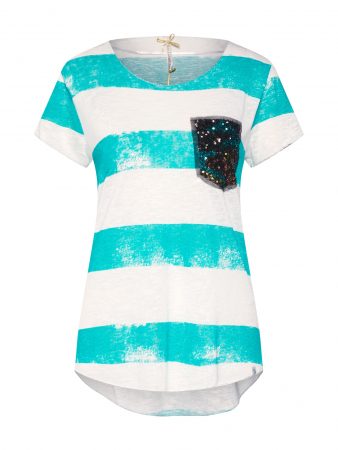 Key Largo Tricou  bej / aqua