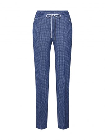 DRYKORN Pantaloni cu dungă 'BLANKED'  albastru