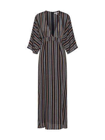 Amuse Society Rochie 'FOREVER AND A DAY'  maro / negru