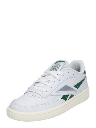 Reebok Classic Sneaker low 'CLUB C 85'  verde închis / argintiu / offwhite