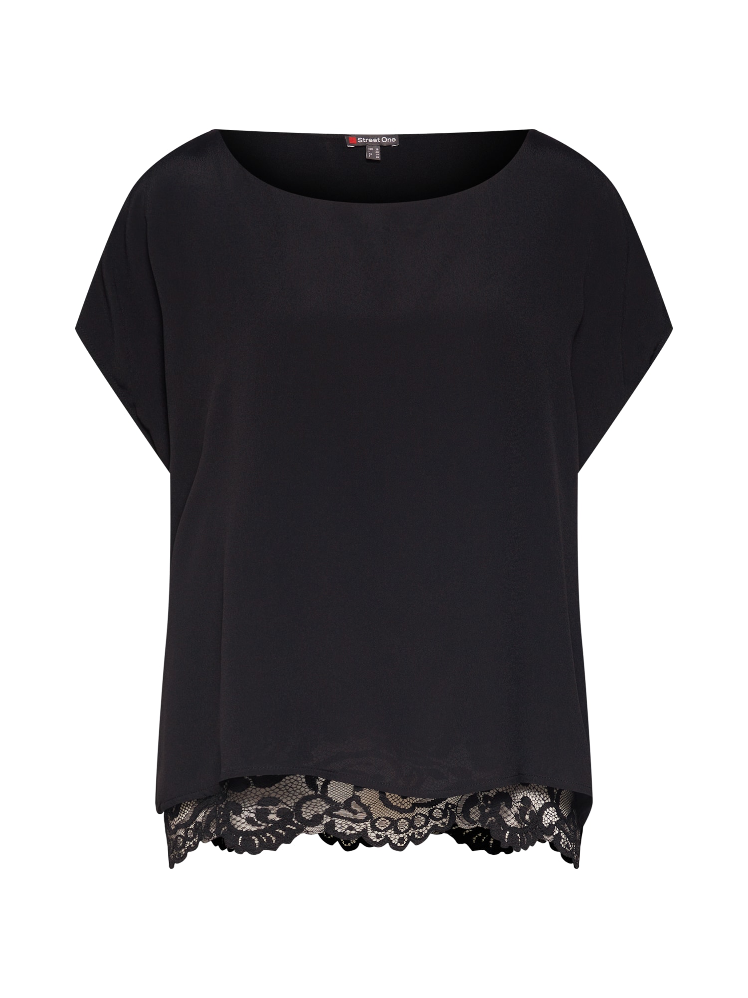 STREET ONE Tricou  negru