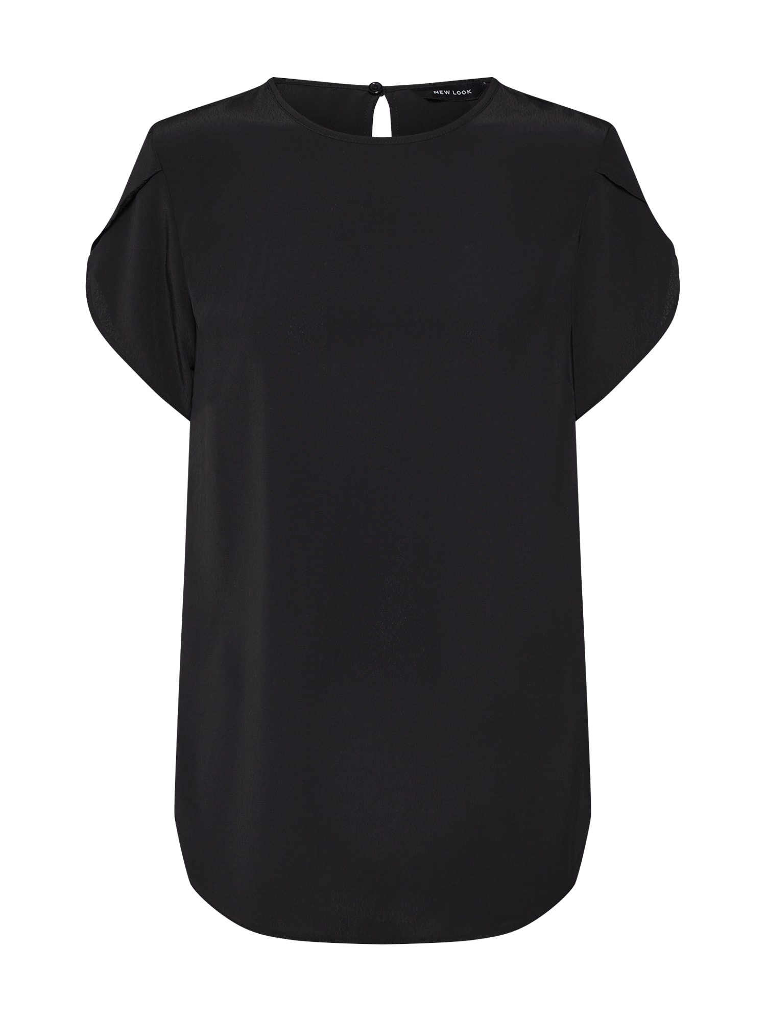 NEW LOOK Bluză 'PEPPA PETAL'  negru