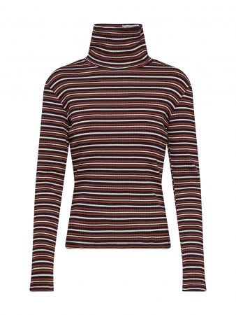 EDITED Tricou 'Kazumi'  albastru / maro / roz