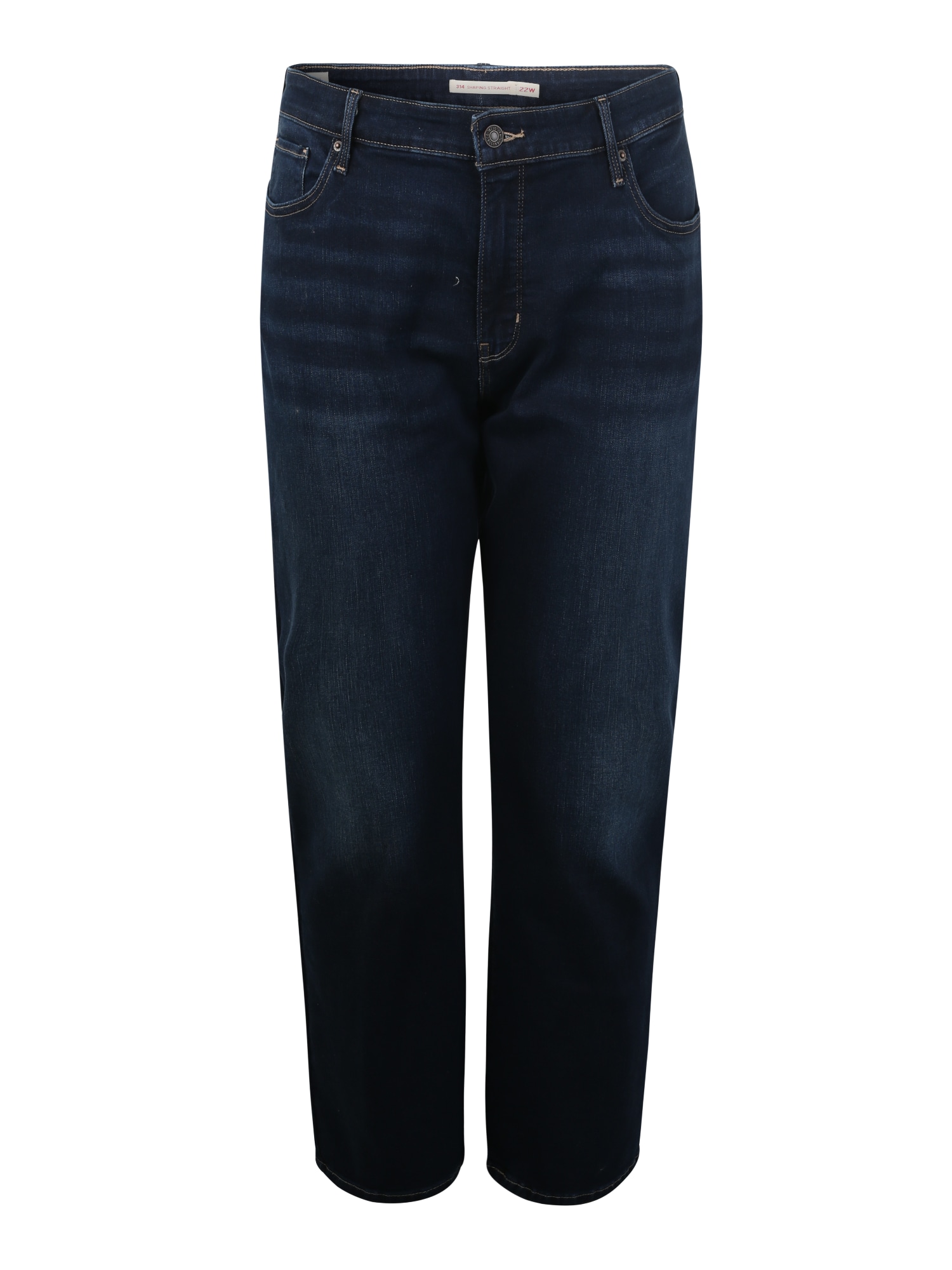 Levi's® Plus Jeans '314 PL SHAPING STRAIGHT' denim albastru