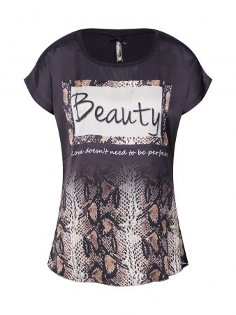 Key Largo Tricou 'NICE'  culori mixte / negru
