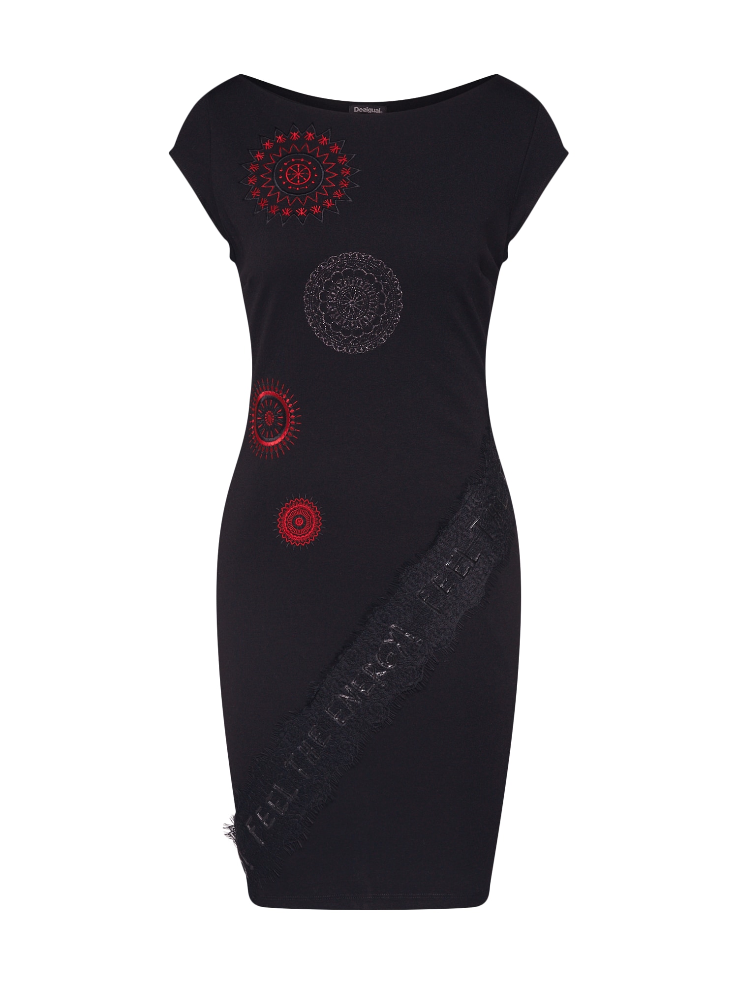 Desigual Rochie 'VEST_BRIANA'  culori mixte / negru