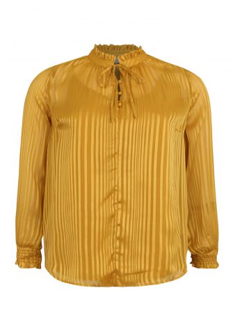 ONLY Carmakoma Bluză 'FIA'  galben auriu