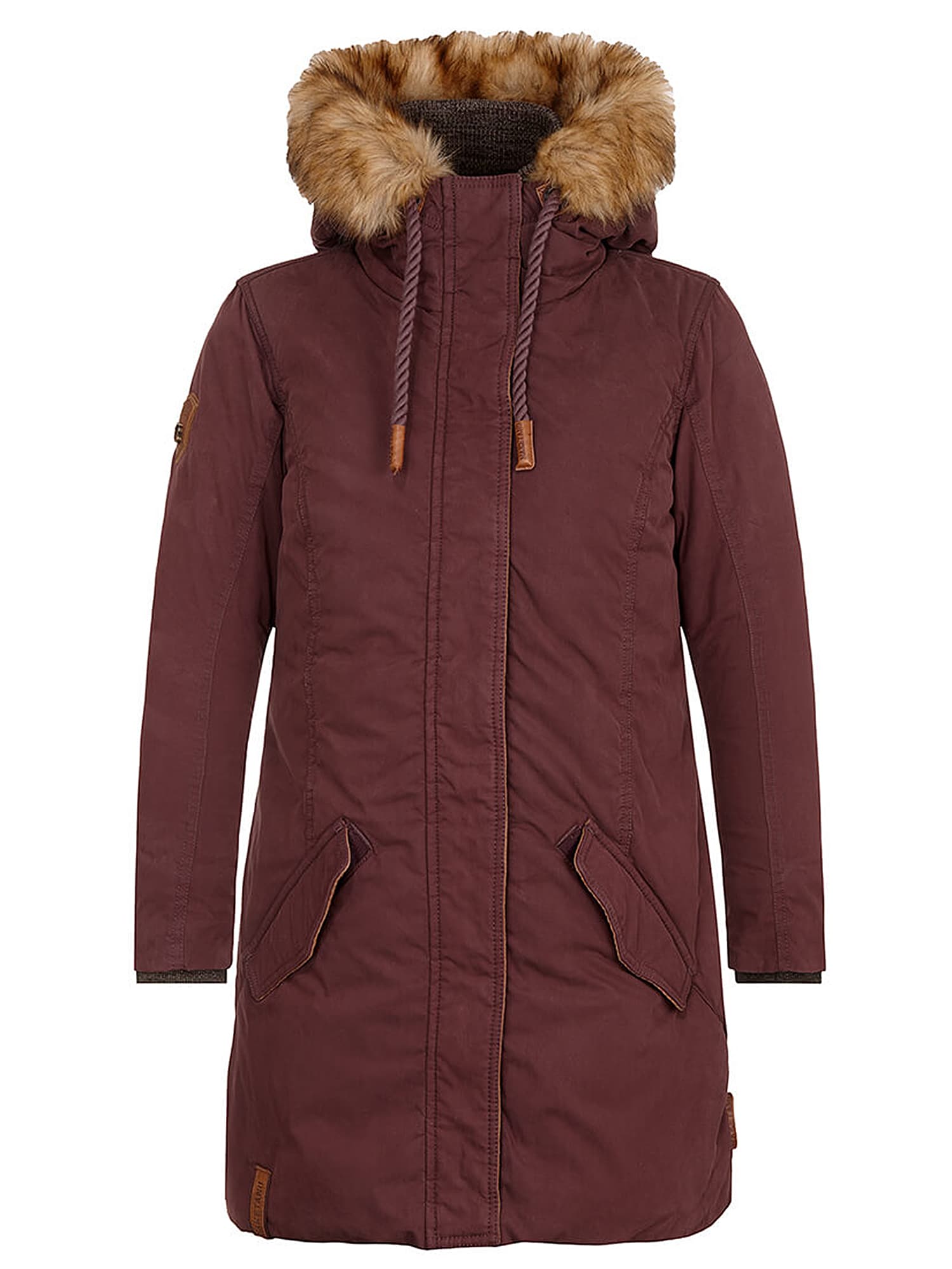 Naketano Parka de iarnă 'Kaktus trifft Arschgeweih'  vânătă