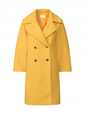 VILA Palton de primăvară-toamnă 'VIJESSI 7/8 SLEEVE COAT'  galben