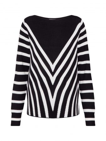 Noisy May Pulover 'Aria'  negru / alb