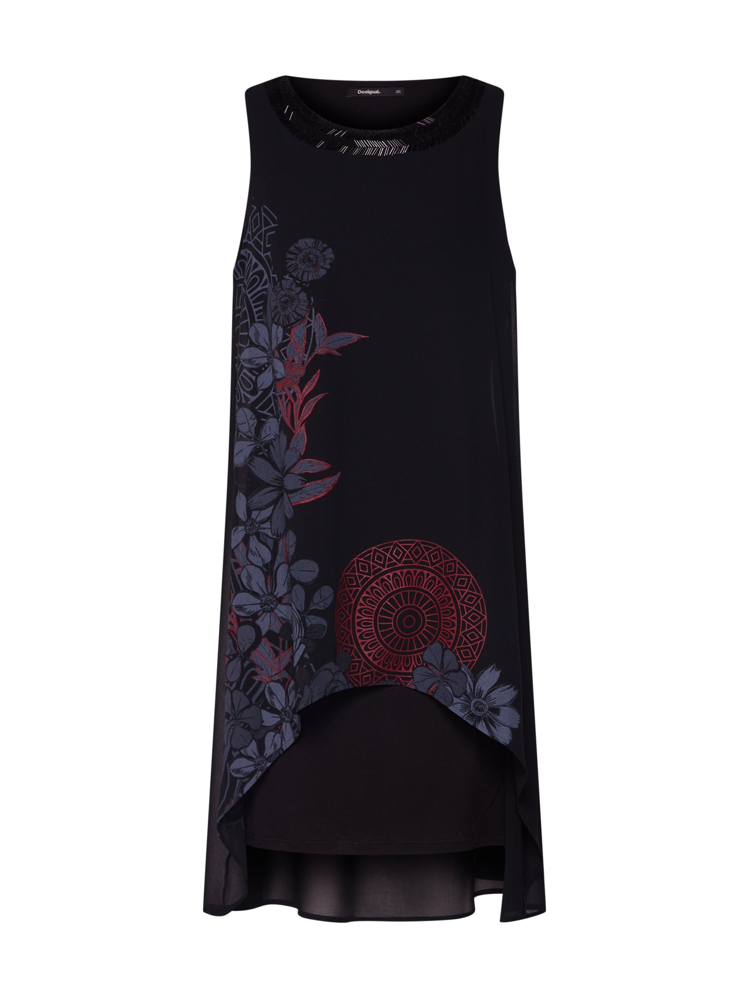 Desigual Rochie 'VEST_SIENA'  negru