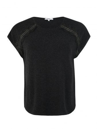 ABOUT YOU Curvy Tricou 'Naja'  gri metalic