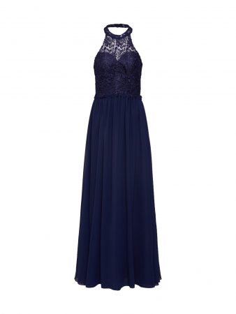 Mascara Rochie de seară 'LACE HALTER'  navy