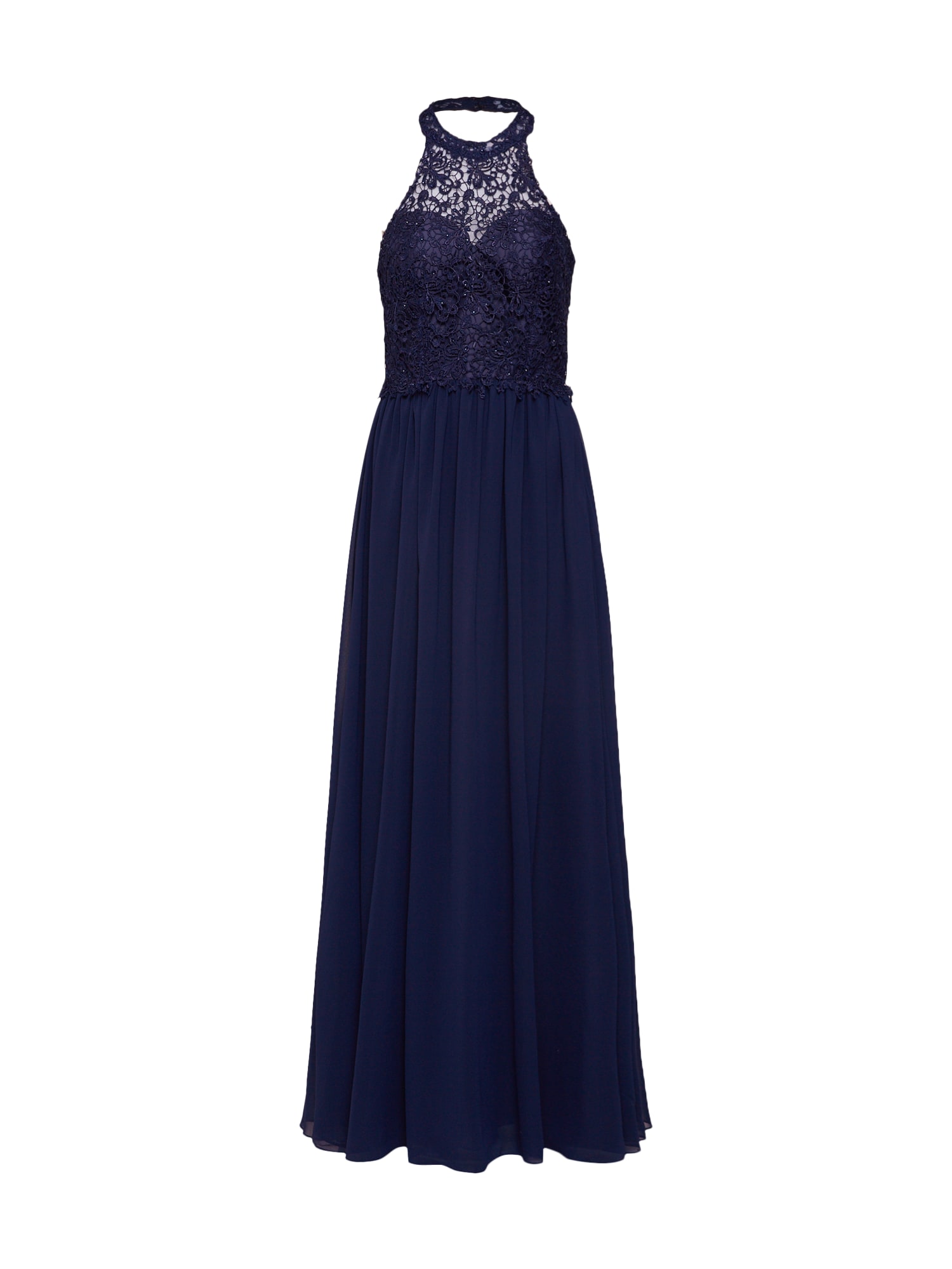 Mascara Rochie de seară 'LACE HALTER' navy