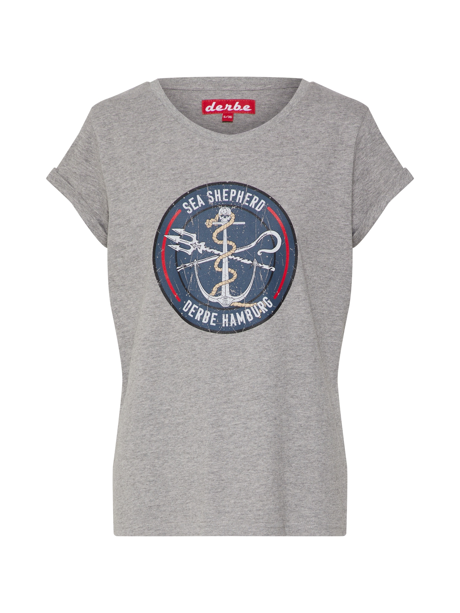 Derbe Tricou 'JF_Barbe Gots' gri deschis