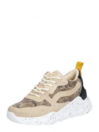 PS Poelman Sneaker low  bej / maro / maro deschis / portocaliu / negru / alb