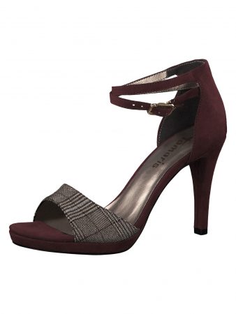 TAMARIS Sandale  bordeaux