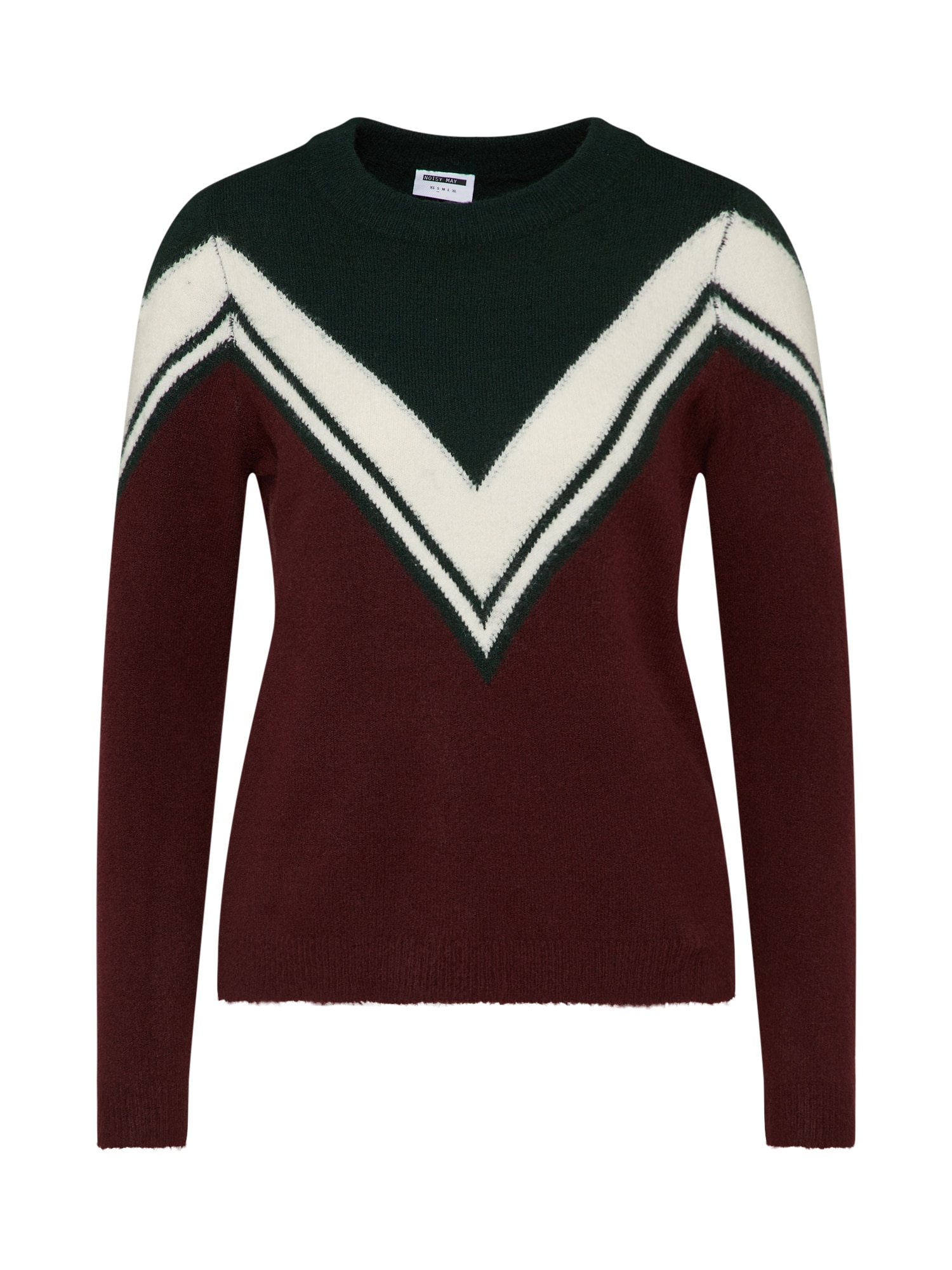 Noisy May Pulover  brad / burgund / alb