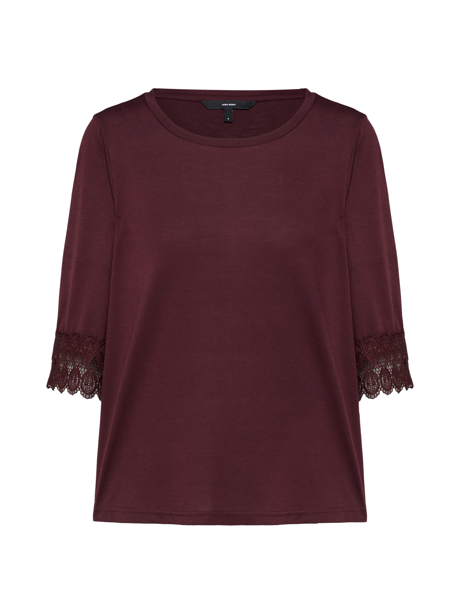 VERO MODA Bluză  roșu vin