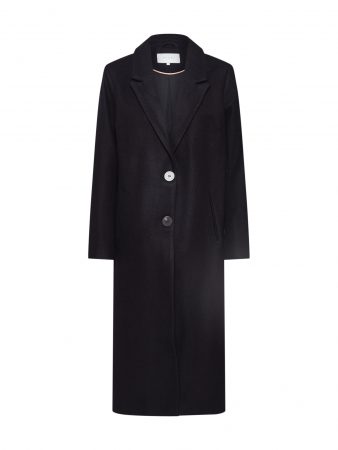 VILA Palton de primăvară-toamnă 'CAMMIE LONG COAT'  negru