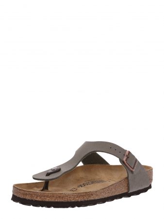 BIRKENSTOCK Flip-flops 'Gizeh'  gri-maro