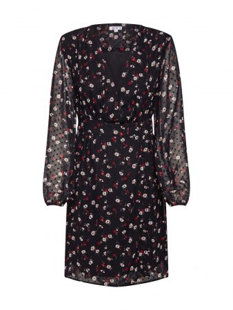 WAL G. Rochie 'wal 6008'  roșu vin / negru / alb