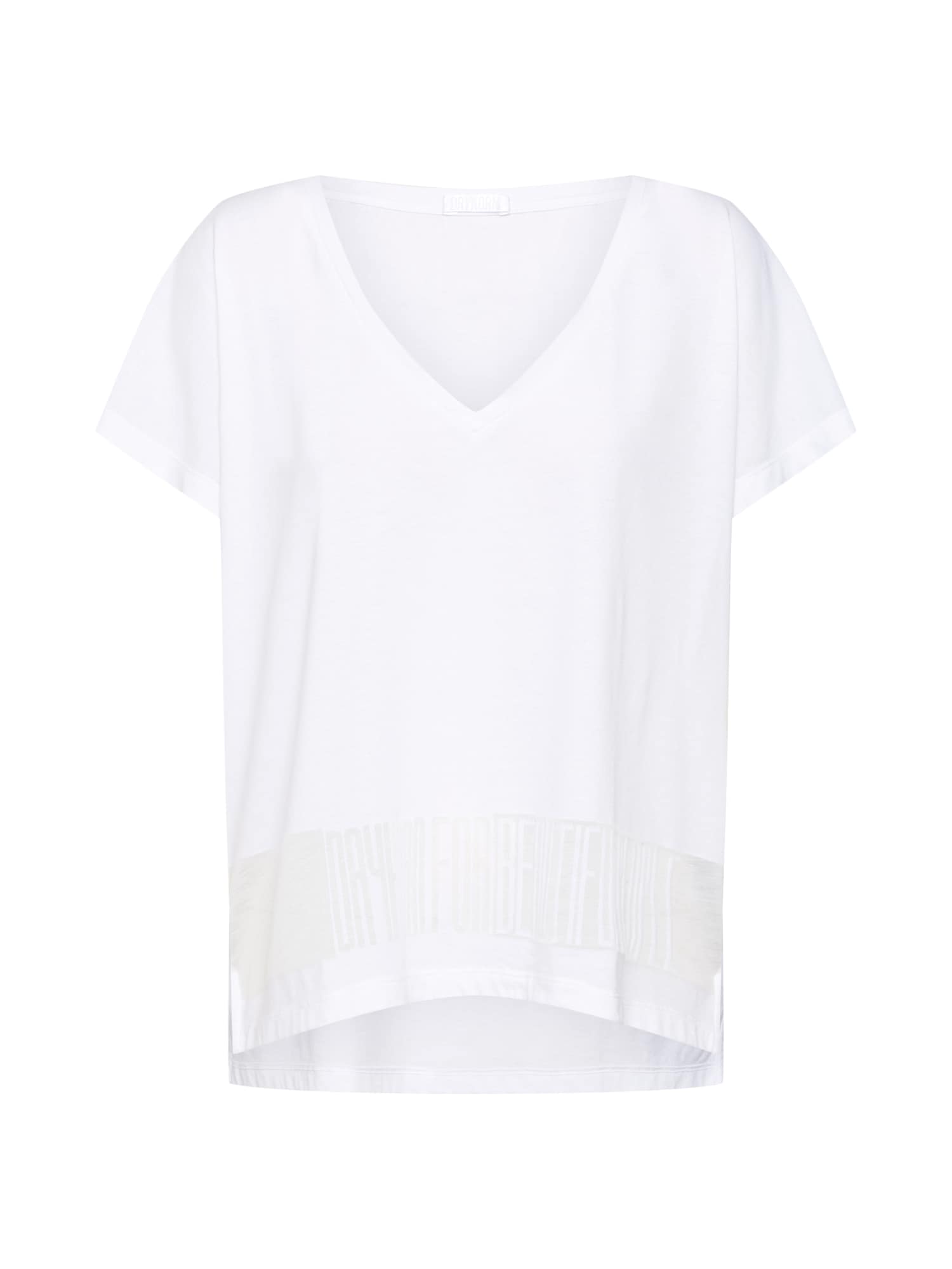 DRYKORN Tricou 'SVANA_P7' alb