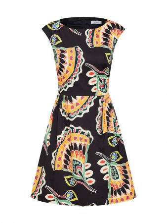 MAX&Co. Rochie 'PATRONO'  galben / roșu / negru