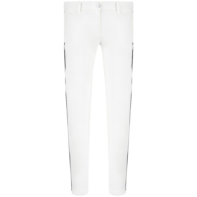 Pantaloni din material Trussardi Jeans