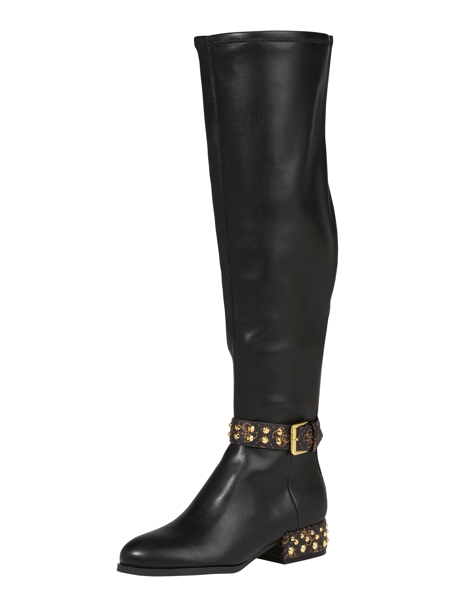 GUESS Cizme 'AGETHA'  maro / negru