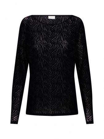 VILA Tricou 'SEBRA'  negru